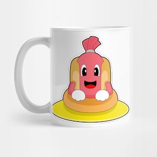 Hotdog Swimming Lifebuoy Mug